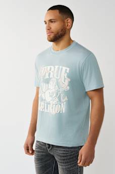 MULTI-HORSESHOE PUFF PRINT GRAPHIC TEE, image 3