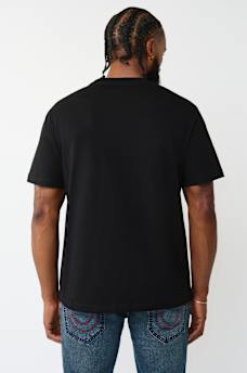 PUFF PRINT BUDDHA FACE TEE, image 4