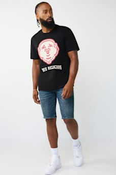 PUFF PRINT BUDDHA FACE TEE, image 5