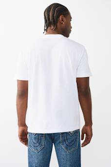 PUFF PRINT BUDDHA FACE TEE, image 4