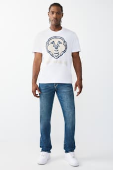 PUFF PRINT BUDDHA FACE TEE, image 5