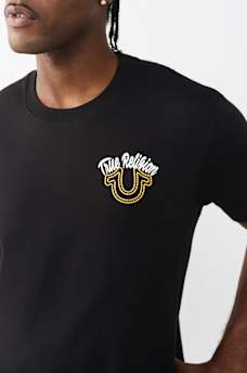 GLITTER PUFF PRINT LOGO TEE, image 4