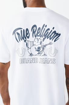 GLITTER PUFF PRINT LOGO TEE, image 1