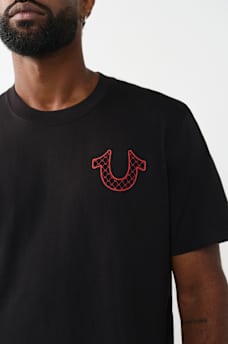 CAMISETA CON GR&Aacute;FICO DE HERRADURA RELLENA CON LETRAS, image 4