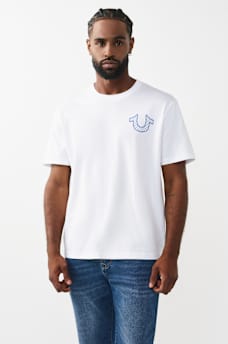 CAMISETA CON GR&Aacute;FICO DE HERRADURA RELLENA CON LETRAS, image 2