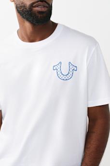 CAMISETA CON GR&Aacute;FICO DE HERRADURA RELLENA CON LETRAS, image 3