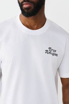 TRADE MARKED LOGO GRAPHIC TEE, image 2