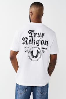 TRADE MARKED LOGO GRAPHIC TEE, image 5