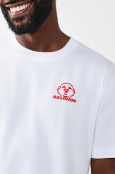 CAMISETA GR&Aacute;FICA DE CARA DE BUDDHA FELIZ, image 3