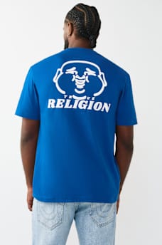 HAPPY BUDDHA FACE GRAPHIC TEE, image 5