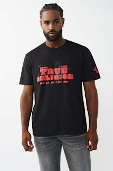 LOGO BLOCKY PUFF TEE, image 2