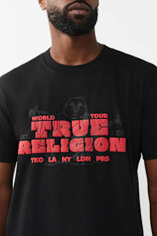 LOGO BLOCKY PUFF TEE, image 1