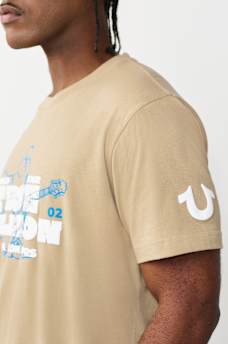 LOGO BLOCKY PUFF TEE, image 4