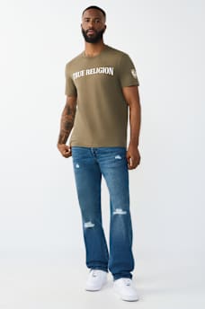 JEANS RECTOS RICKY CON RASGADOS REPARADOS, image 6