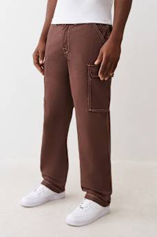 EMBROIDERED HORSESHOE CARGO PANT 