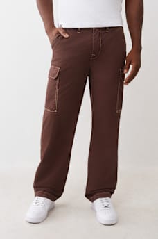 EMBROIDERED HORSESHOE CARGO PANT 