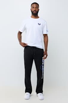 PUFF-PRINT LOGO SCRIPT PANT