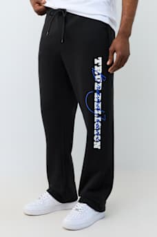 PUFF-PRINT LOGO SCRIPT PANT