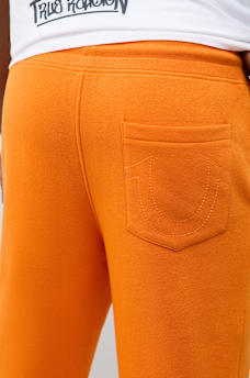 PUFF-PRINT LOGO SCRIPT PANT