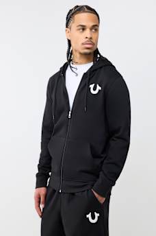 RETRO HORSESHOE ZIP HOODIE