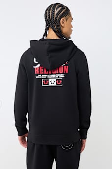 RETRO HORSESHOE ZIP HOODIE