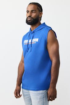 LOGO HOODED TANK TOP, image 3