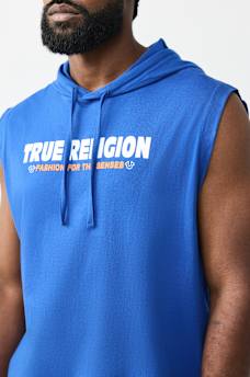 LOGO HOODED TANK TOP, image 4