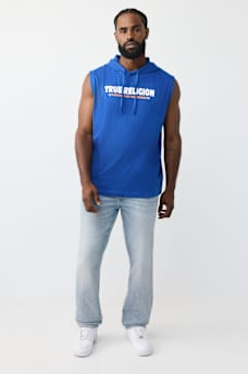 LOGO HOODED TANK TOP, image 6
