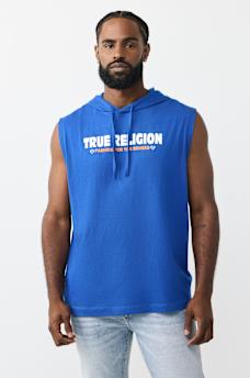 LOGO HOODED TANK TOP, image 1