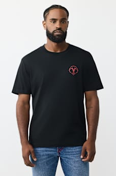 ABSTRACT HORSESHOE TEE