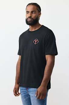 ABSTRACT HORSESHOE TEE