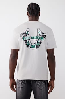 ABSTRACT HORSESHOE TEE