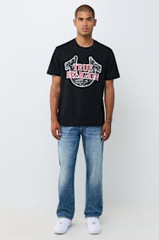 HORSESHOE FILLED ALLOVER PRINT TEE