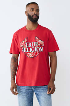HORSESHOE FILLED ALLOVER PRINT TEE