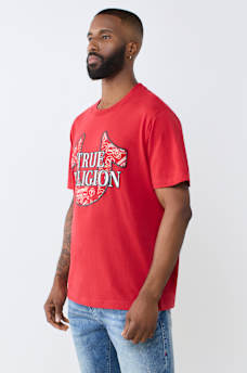 HORSESHOE FILLED ALLOVER PRINT TEE
