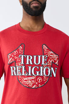 HORSESHOE FILLED ALLOVER PRINT TEE