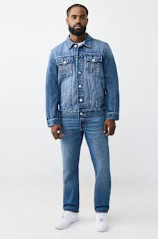 VESTE EN DENIM AVEC LOGO IMPRIM&Eacute;, image 6