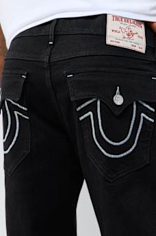 GENO LADDER STITCH FLAP SLIM JEAN