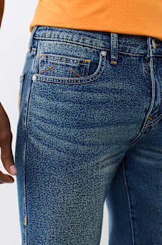RICKY LADDER STITCH STRAIGHT JEAN