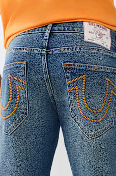 RICKY LADDER STITCH STRAIGHT JEAN