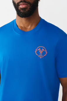 MULTI-LOGO APPLIQU&Eacute;  TEE
