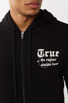 MULTI-LOGO APPLIQU&Eacute; ZIP HOODIE, image 4