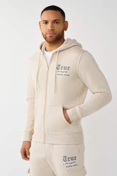 MULTI-LOGO APPLIQU&Eacute; ZIP HOODIE, image 3