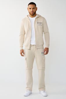 MULTI-LOGO APPLIQU&Eacute; ZIP HOODIE, image 6