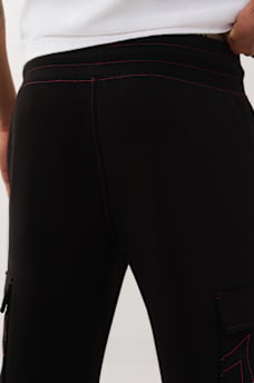 LOGO CARGO STRAIGHT LEG SWEATPANT, image 2