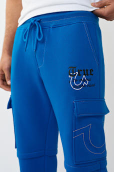 LOGO CARGO STRAIGHT LEG SWEATPANT, image 4