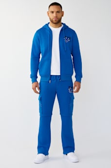 LOGO CARGO STRAIGHT LEG SWEATPANT, image 6