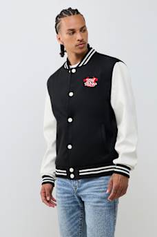 HORSESHOE WOOL VARSITY JACKET