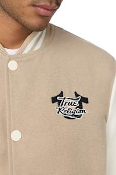 HORSESHOE WOOL VARSITY JACKET