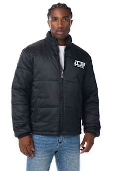 TRUE ALLOVER PRINT LINED PUFFER JACKET